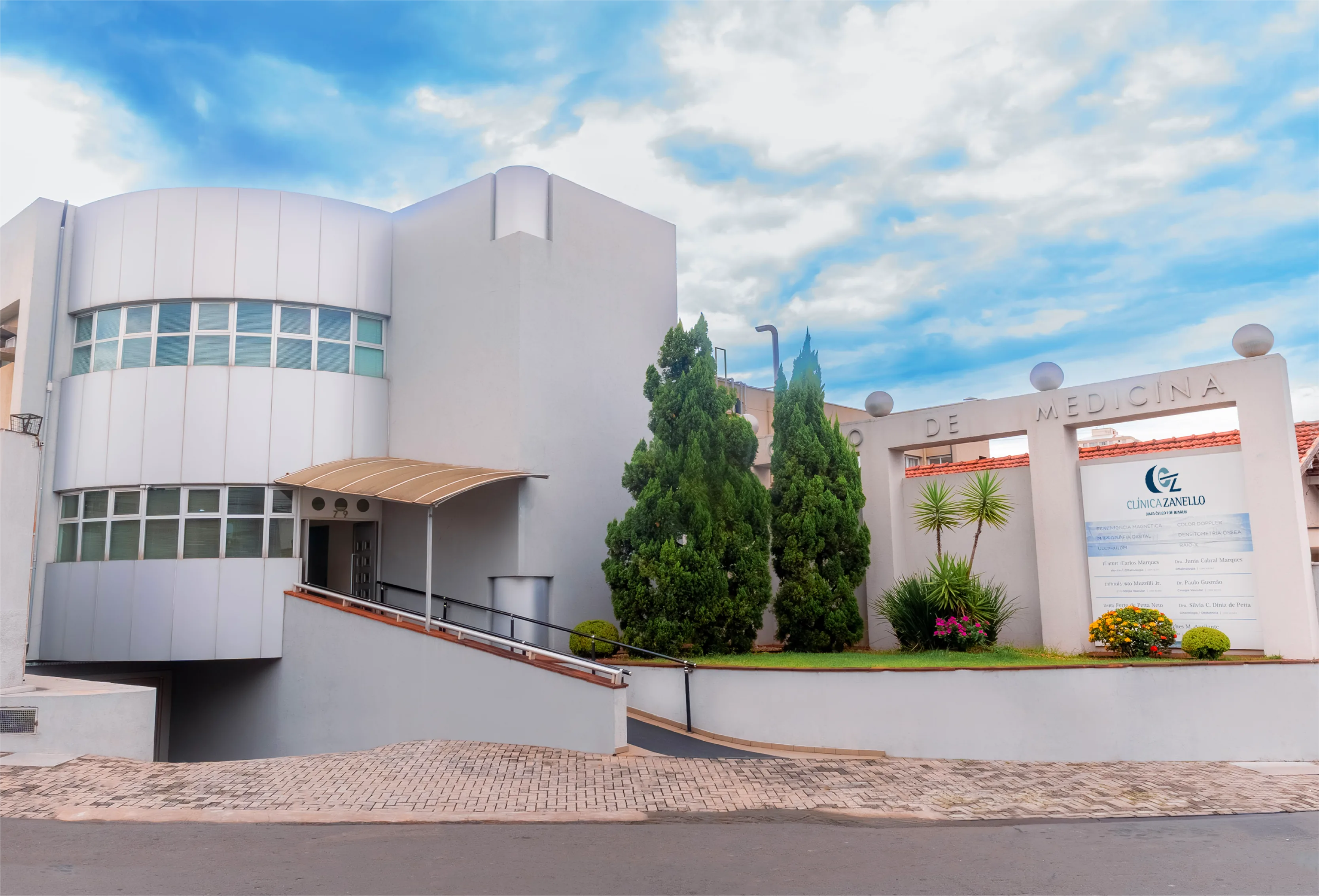 Fachada da Clínica Zanello